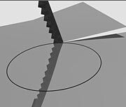 Silver sheet being cut with a saw